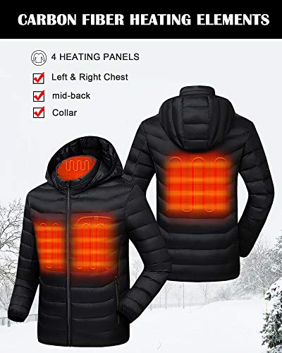 Venustas Heated Jacket (Medium, Black) - Image 2