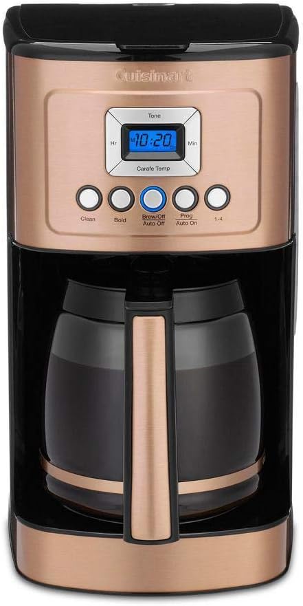 DCC-3200CPAMZ PerfecTemp 14 Cup Programmable Coffeemaker - Copper