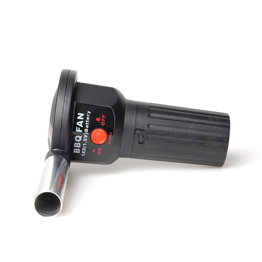 RajoNN Ventilador de Barbacoa portátil con batería, soplador de Aire para Acampar al Aire Libre, Picnic, Barbacoa, Herramienta de Cocina, Accesorios para Parrilla