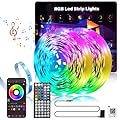 GANZQH 200FT Led Lights for Bedroom, Color Changing RGB Led Strip Lights Indoor, Music Sync Led Light Strip with Remote and App Control, DIY Led lights for Room Home Decor Ambient Lighting (2*100FT)