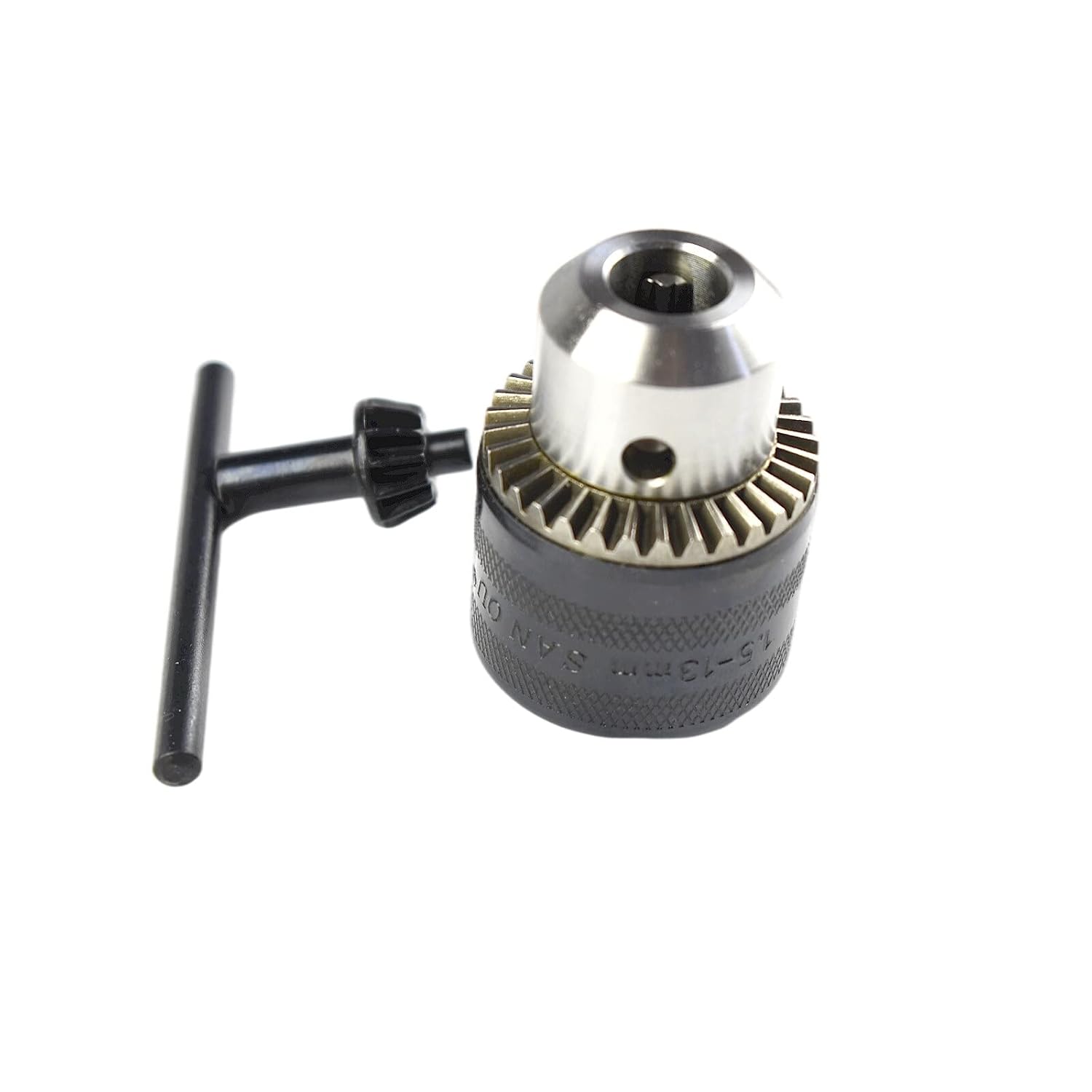 Tool Part for 1/2-20 1.5mm-13mm Drill Chuck Converter Accessories with 1/2Socket Square for Air Impact Wrench
