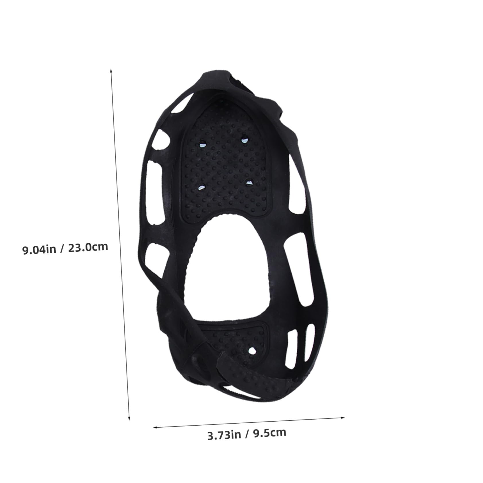 CONGARTENO 1pair Teeth Ice Crampons - Shoe for Hiking Climbing and Sports Fits Shoe Traction Cleats for Ice