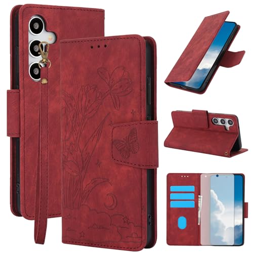 Coque S25 SY002QB US Asuwish rouge pour le bureau et sorties