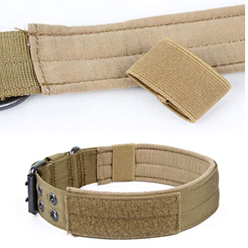 Balacoo Coleira de Náilon para Cães Com Fivela E Alça de Metal Resistente Ajustável Coleira de Trein