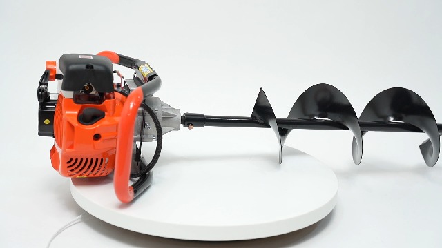 Taladro De Tierra A Gasolina 52cc – 2 Tiempos, Incluye 3 Brocas De 100/150/200 Mm