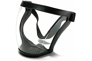 WEISIPU Full Face Shield, Super Protective Visor Mask with Anti-Fog