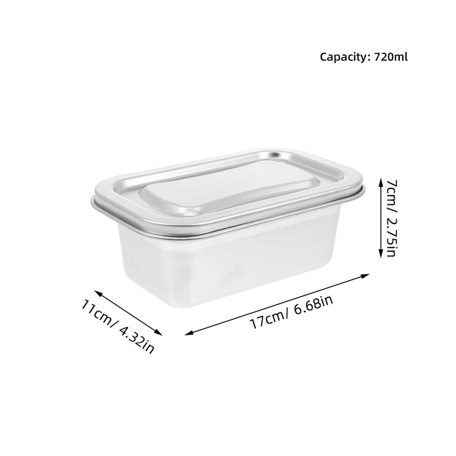 Amazon｜VINTORKY アイスクリームボックス 金属製シャーベット容器