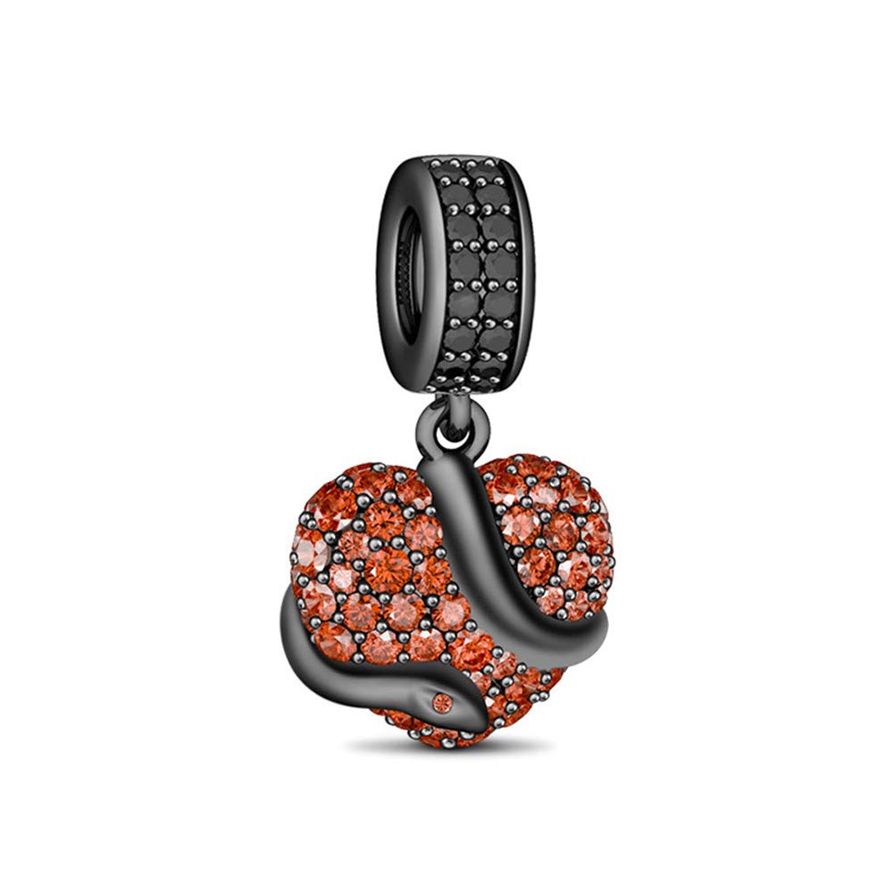 GNOCE Halloween Charms Fit Bracelet Necklace for Women