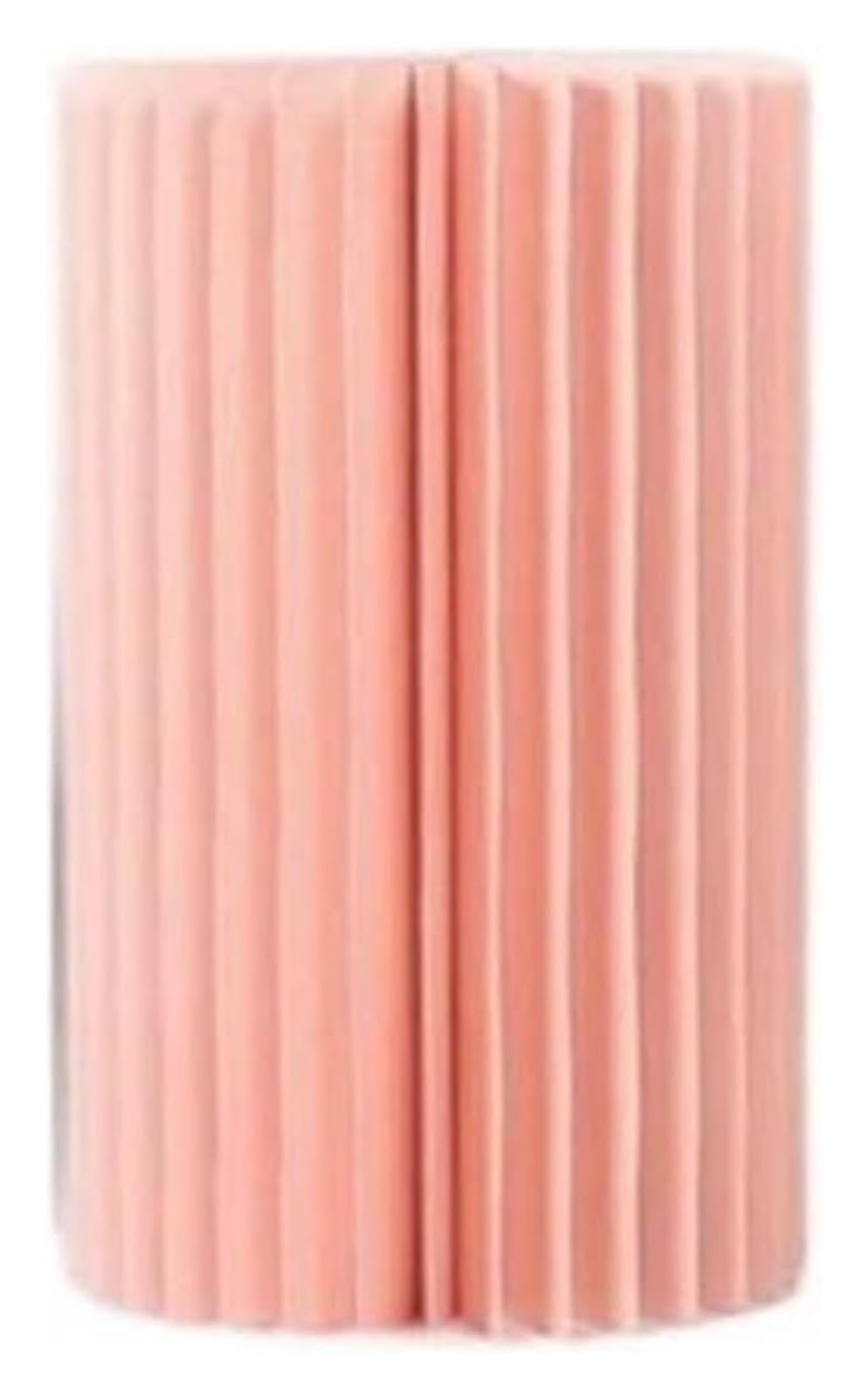 nxjaSDH Foldable paper column display stand, Centerpieces Cardboard Paper Columns With Acrylic Plate Wedding Birthday(Diameter 40cm,60cm)