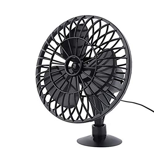 Huihuijia Mini Ventilatore per Auto da 4 Pollici