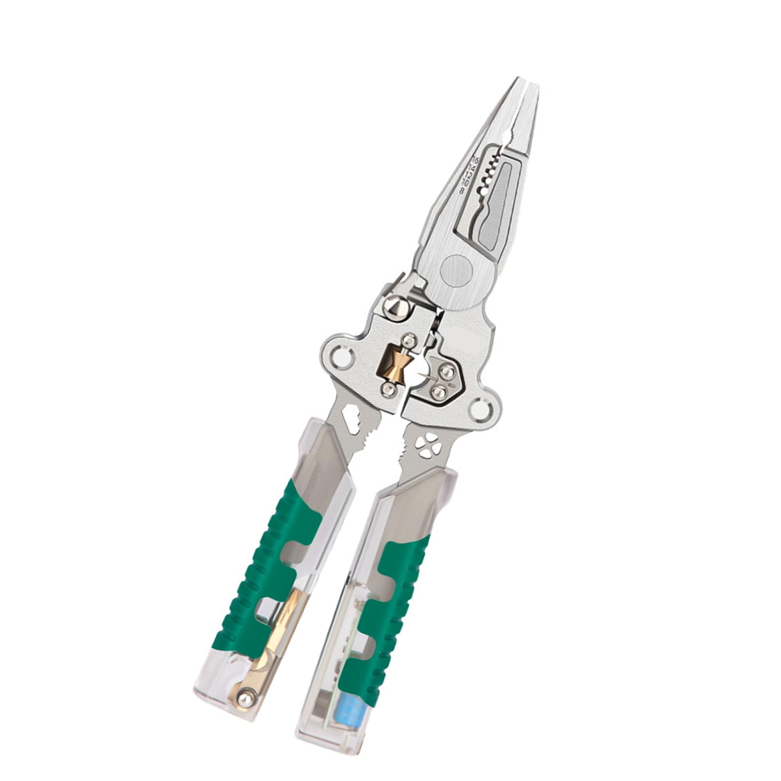 Buxuaaaa Dense Pliable Wire Dancer Tool With Constructed In Electric Pen For Detecting Live Cables And Cable Stripping Detection Wire Tool Multifunctional Bending Instrument For Electricians Cable Maintenance