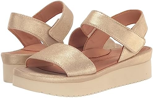 L'Amour Des Pieds Women's Heeled Sandals, Gold, 11 | Image 6