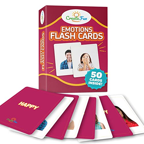 Emotions Flash Cards Volume 1-50 Feeling Photo Cards For Kids And Adults - For Speech Therapy, Aba Therapy Materials, Occupational Therapy, Esl Teaching Materials, Autism Learning Materials And More #TOP9
