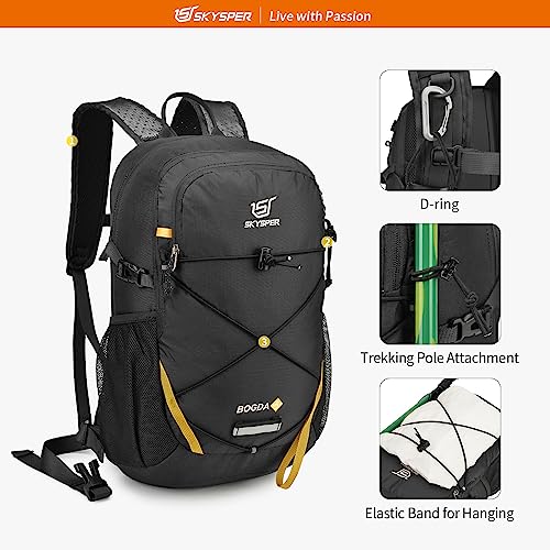 Image of SKYSPER Small Hiking Daypack, 20L Lightweight Travel Backpacks Day Hike Pack with Waist Strap for Women Men