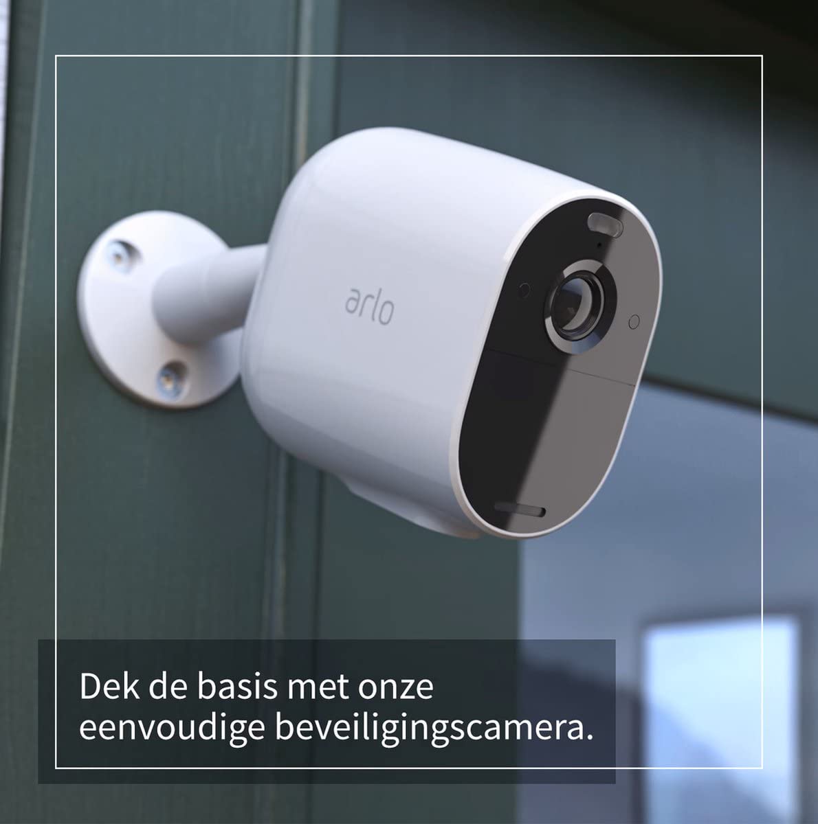 Arlo Pro 5 Draadloze WiFi Beveiligingscamera Buiten, 2K HDR, 160˚ Verbeterd Kleurennachtzicht, Sirene, Bewegingsdetectie, 2-Weg-Audio, 8 mnd Batterij, Arlo Secure Plan Proefperiode, 4 Cam, Zwart