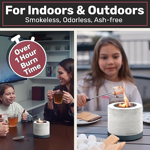 Smores Maker Tabletop Indoor Kit, Smores Fire Pit Table Top, Smores Kit, Tabletop