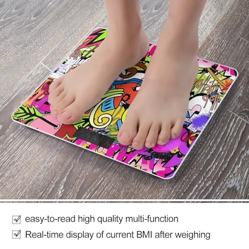 Báscula Digital para Baño con Pantalla LCD y Vidrio Templado miniatura 5