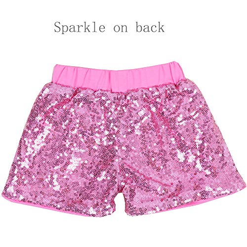 Cilucu Baby Girls Shorts Toddler Sequin Shorts Sparkles on Both Sides2