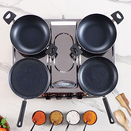 Compare MILTON Royal Stainless Steel Gas Stove 4 Burners I Manual