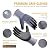 Tarantula Safety Work Gloves MicroFoam Nitrile Coated 12 Pairs,Endurance Seamless Knit Nylon,Dots on Palm,Dot Grip Gloves,Lagre