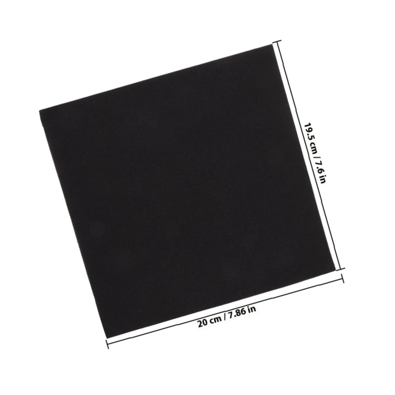 100 Servilletas de Papel Negras Absorbentes y Seguras para Eventos Diarios y Reuniones Elegantes Estilo