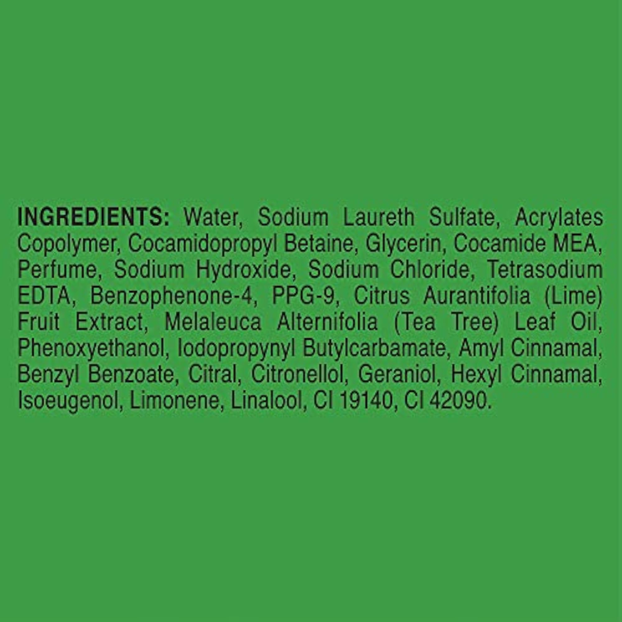 Lemon & Tea Tree Body Wash for Refreshing Bathing