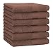 Produktbild Betz 6 Stück Duschtücher Duschtuch Set Größe 70x140 cm Duschhandtuch Badetuch Strandtuch Handtuch Premium 100% Baumwolle Farbe nuss