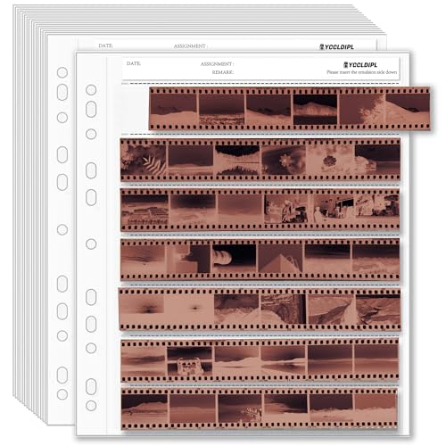 YCCLDIPL 135 Film Negativhüllen, 100 Stück