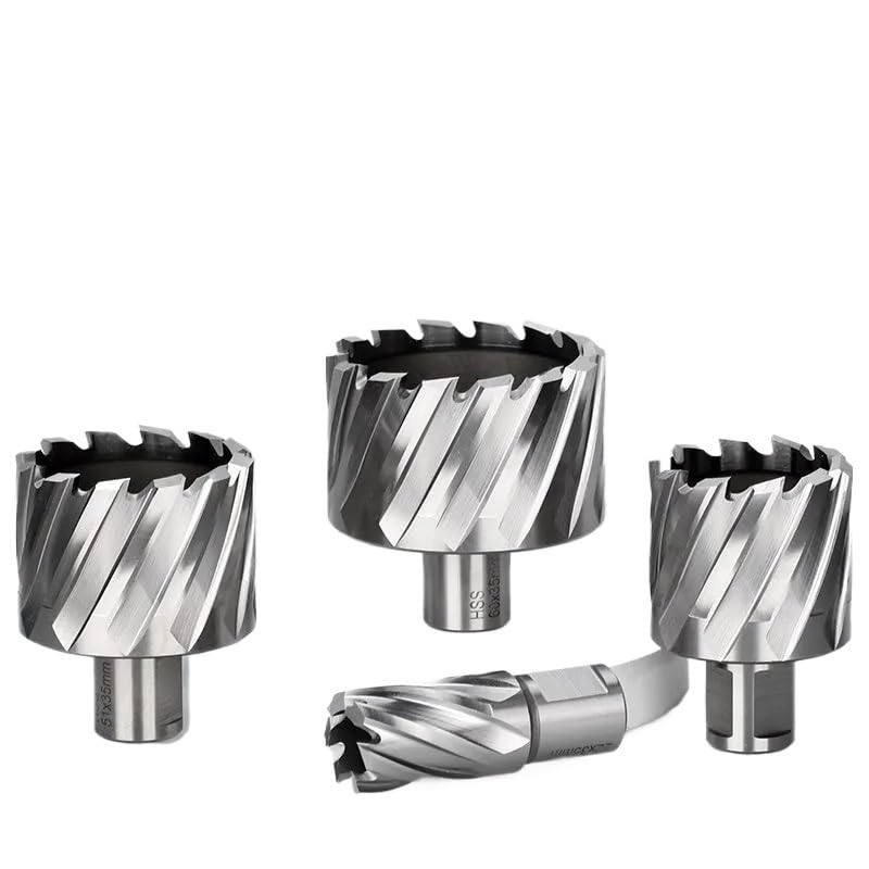 1pc 6-60mm stal szybkotnąca wiertło rdzeniowe do metalu wiertło pierścieniowe wiertło drążone Bit otwieracz do otworów metalowe narzędzia do wiercenia(60x35mm)