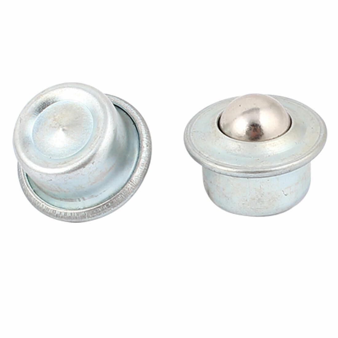 12pcs Flange Mounted Fixing Eye Shape Roller Ball Transfer Unit Bearing Conveyor