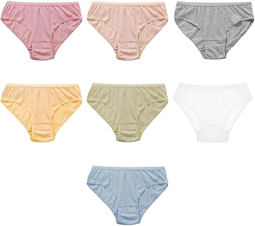 7枚使い捨てショーツパンツレディース下着セットコットン100%綿衛生個包装女性用防災旅行入院出張便利グッズ (A)
