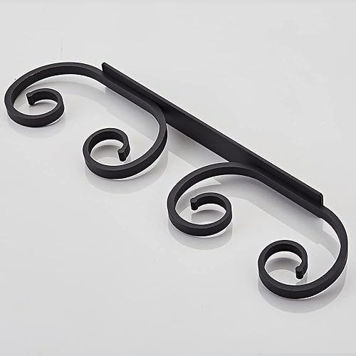 RSYJ Estante para copas de vino, soporte de pared, soporte para copas de vino, organizador de metal para bar, cocina, color negro