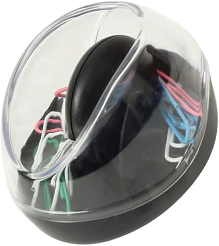 NUOBESTY Lindos clips de papel clips magnéticos para escritorio, accesorios de escritorio dorados, accesorios de escritorio lindos, clips de papel,