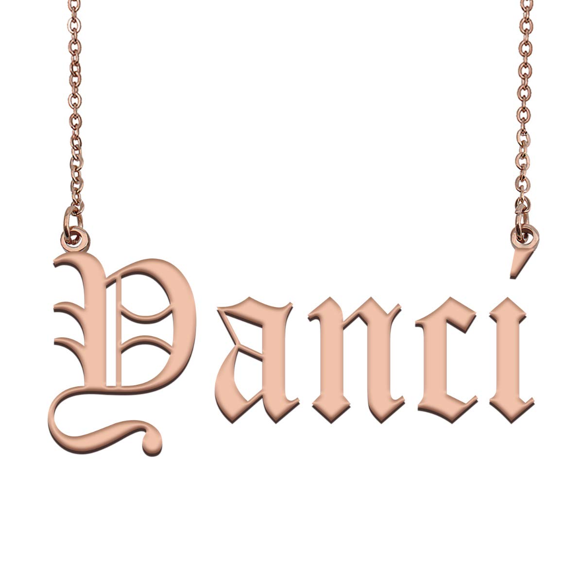 HUAN XUNCustom Letter Name Necklace Best Jewelry Gifts for Mother