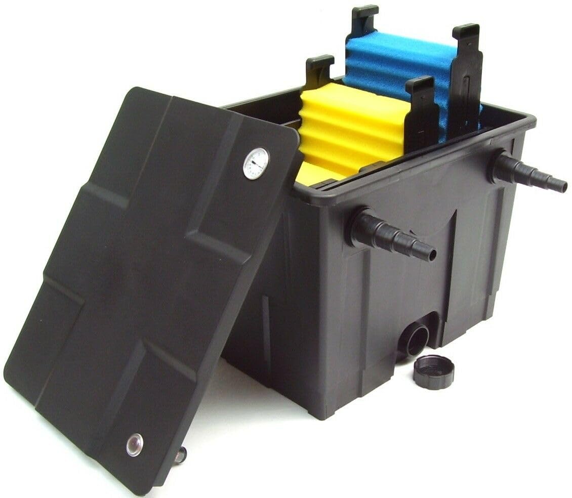 CBF 350 Teichfilter 12000 + UVC 24 Watt Lichtfilter Koiteich Algenstop Filter AWZ