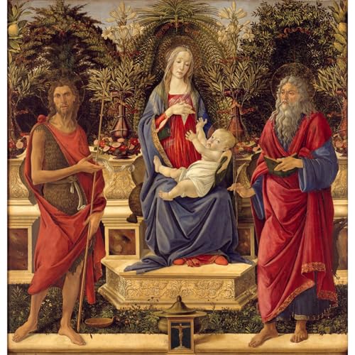 Toile Botticelli de qualité musée pour sublimer votre grand salon