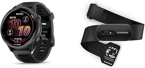 Miniatura 3 de Paquete de Garmin Forerunner 570, 1.850 in, reloj inteligente avanzado con GPS para correr, pantalla AMOLED, funciones de entrenamiento y Paquete