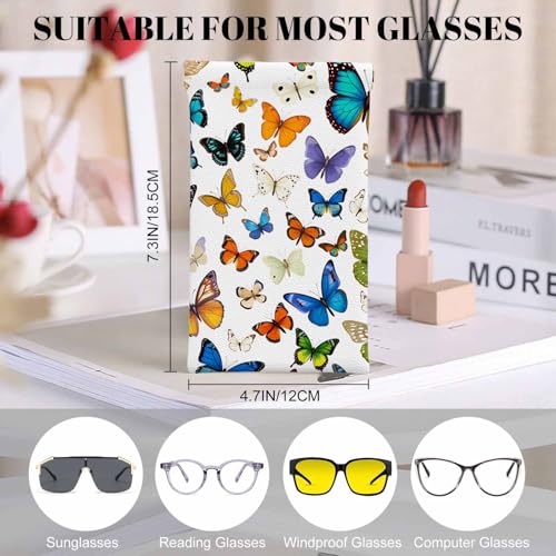 Image of Ocean Beach Glasses Case, Sunglasses Organizer Eyeglasses Case Glasses Cases Pouch For Men Women
