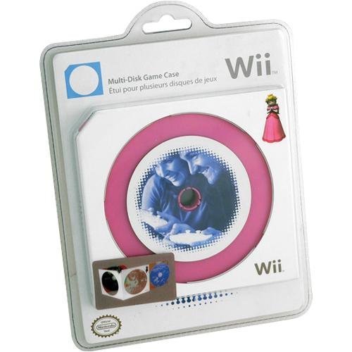 Pelican Accessories WII-N7544PP Princess Peach Multi-Disc Game Case - Pink