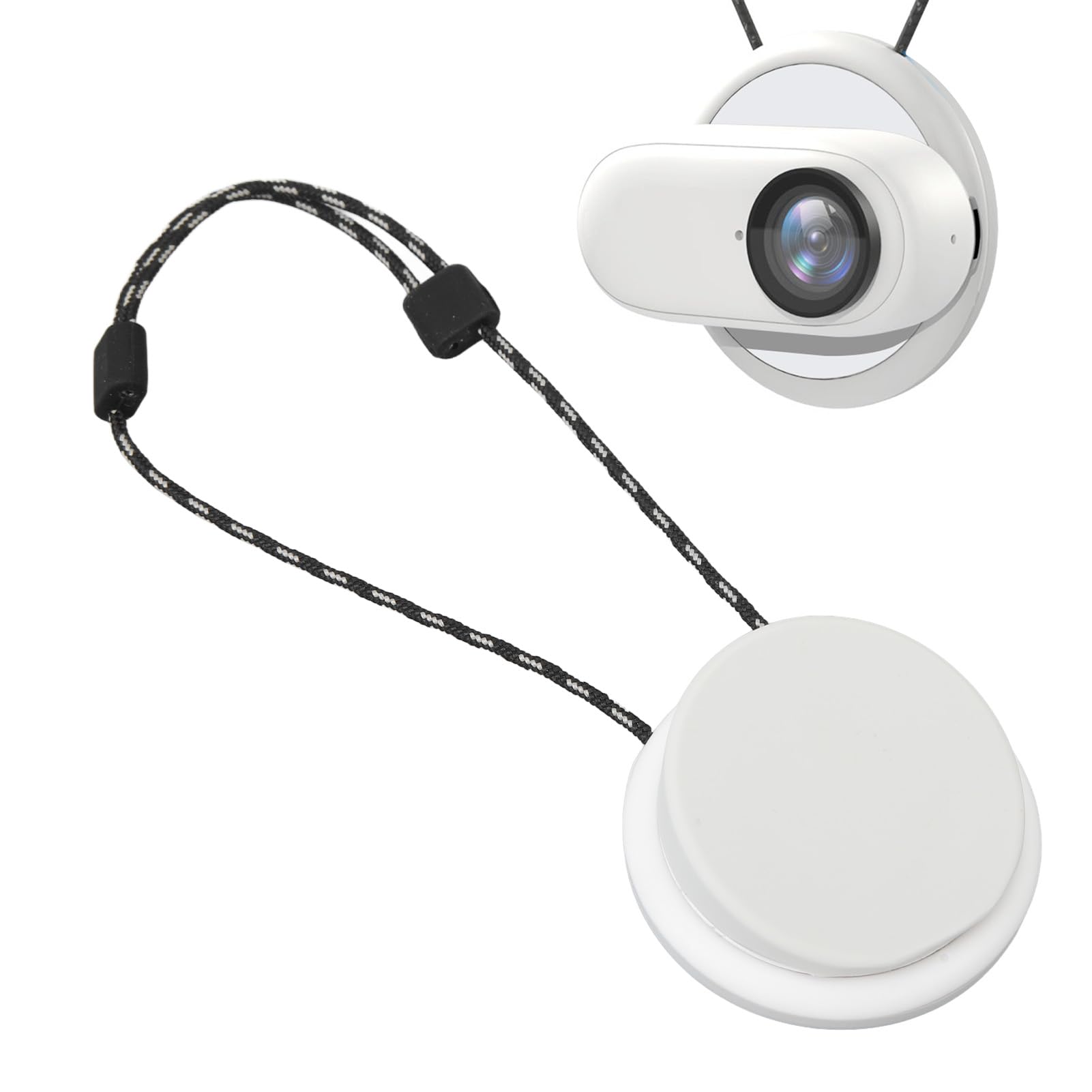 Jectse Support Poitrine Magnétique Pour Caméra D'Action - Rotatif 360°, Collier à Lanière, Montage Rapide - 4
