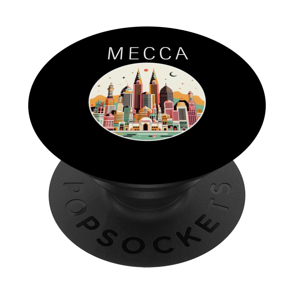 Mecca scenery Art Deco PopSockets Standard PopGrip