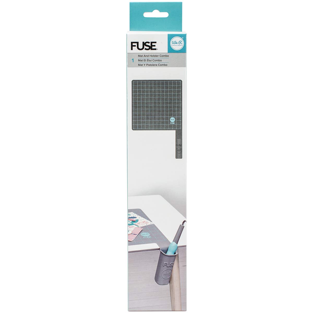 We R Memory Keepers Fuse Mat and Holder, Pair with Fuse Tool, for Crafting, Scrapbooking, Journaling, Card Making, Printmaking, Drawing, DIY Projects