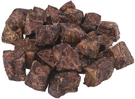 Miniatura 2 de Bison Cubes Golosinas puras de bisonte para perros, totalmente naturales, aprobadas por veterinarios, de un solo ingrediente, sin granos, saludables