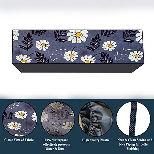 Image of Polycarbonate Water & Dustproof Split Ac Cover for Lloyd 1.5 Ton 1 Star, Copper, Ls19a3ff-o, Gray (Color06)