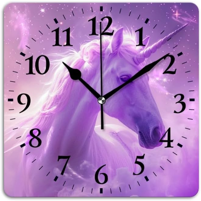 Quartz Wall Clocks Non-Ticking Silent Battery Operated Modern Wal...
