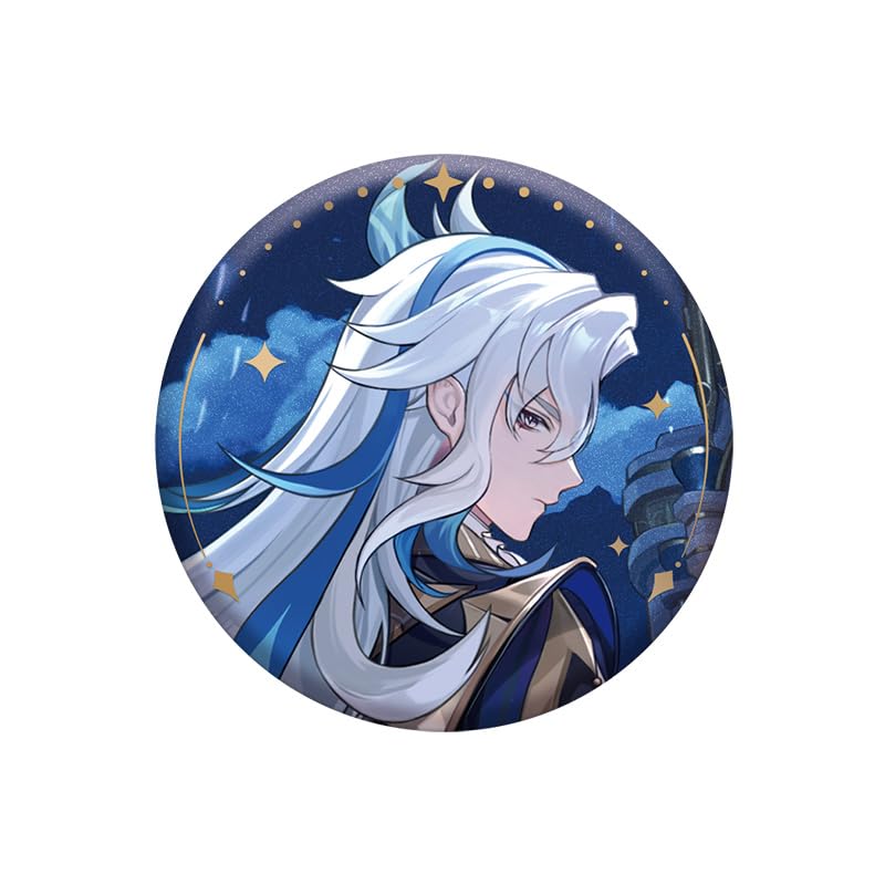 Genshin Impact Anecdote Series Character Badge - Neuvillette
