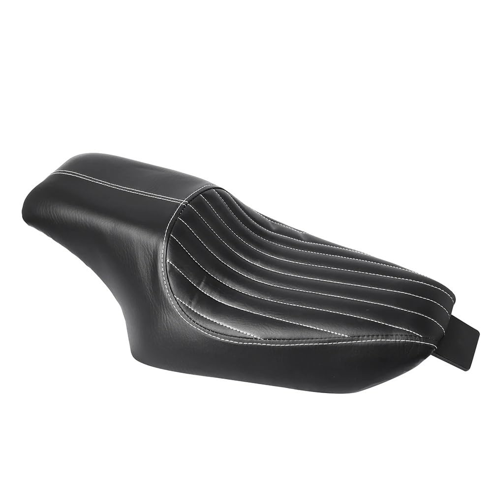Asiento de moto Sportster XL Iron 883 acolchado premium de cuero sintético 5