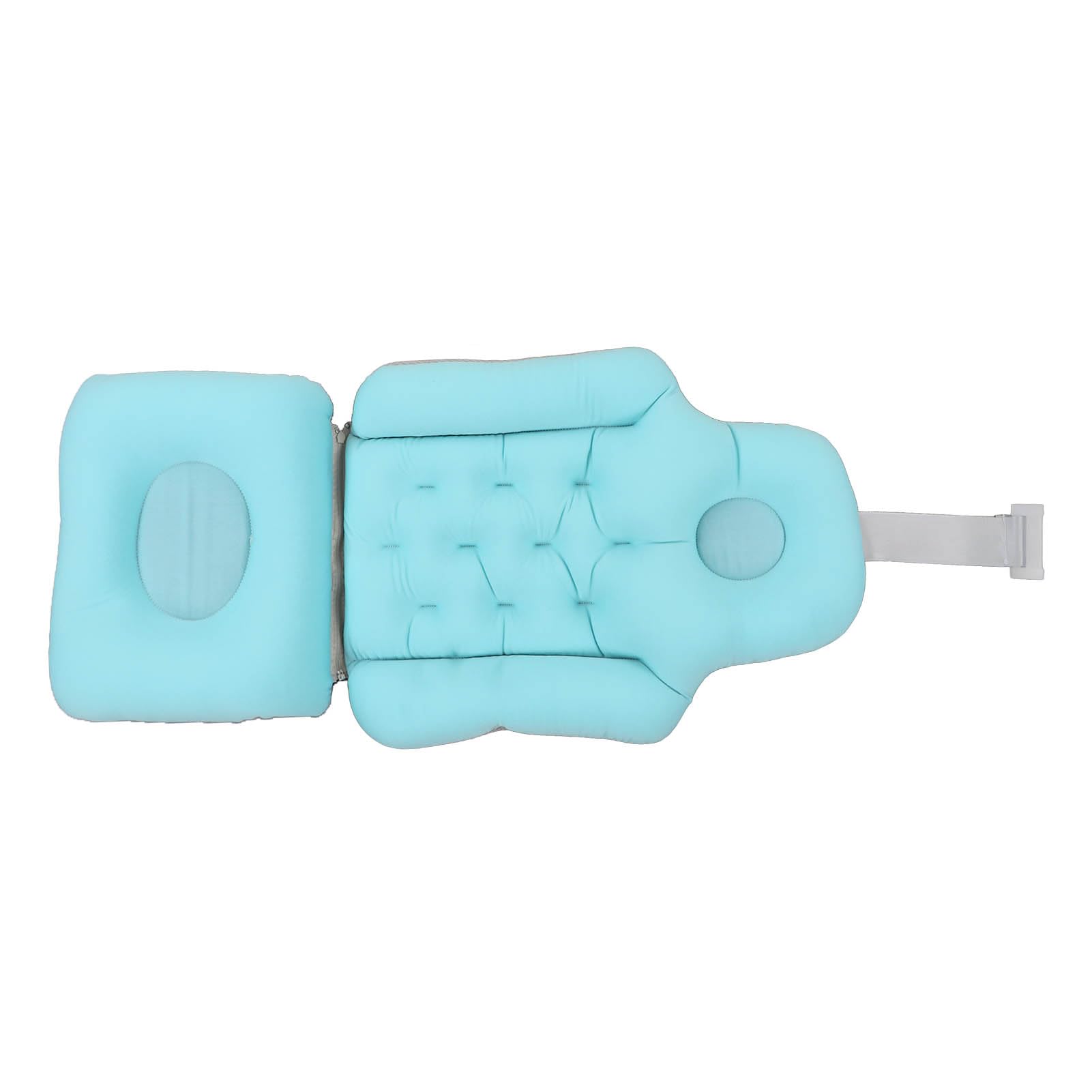 Cojín para Bañera, Suave, Elástico, de Secado Rápido, Extraíble, Lavable, Almohada de Baño para SPA para Baño para Adultos (Azul)