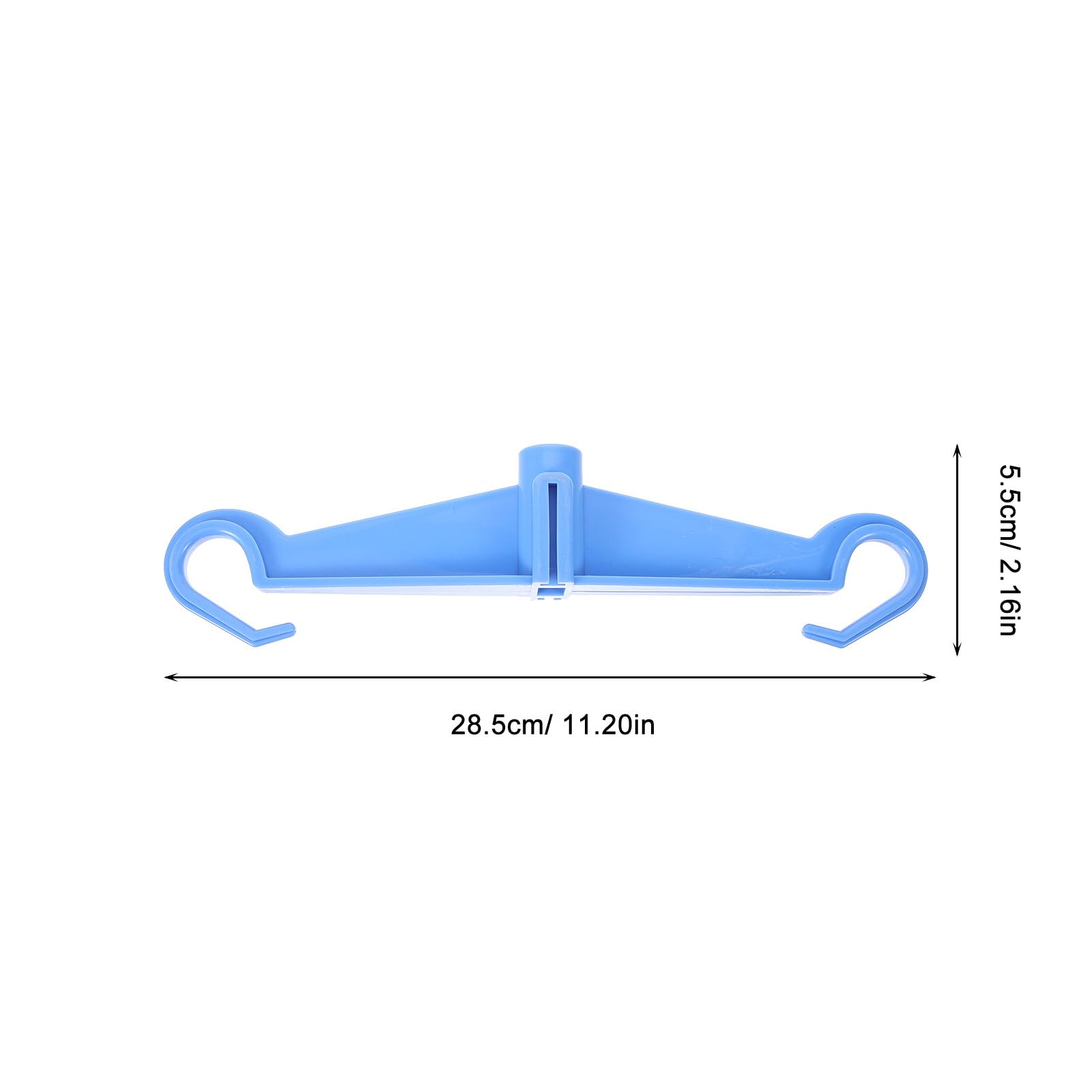 GANAZONO Asta per Flebo Economica Ganci in Plastica Abs Blu, Facile da Installare e Resistente, Accessori Portatili per Supporto Flebo in Clinica