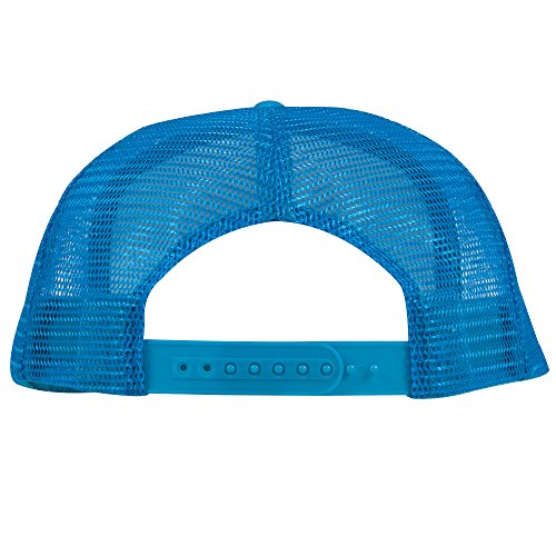 Image of OTTO Neon Polyester Foam Front 5 Panel High Crown Mesh Back Trucker Hat